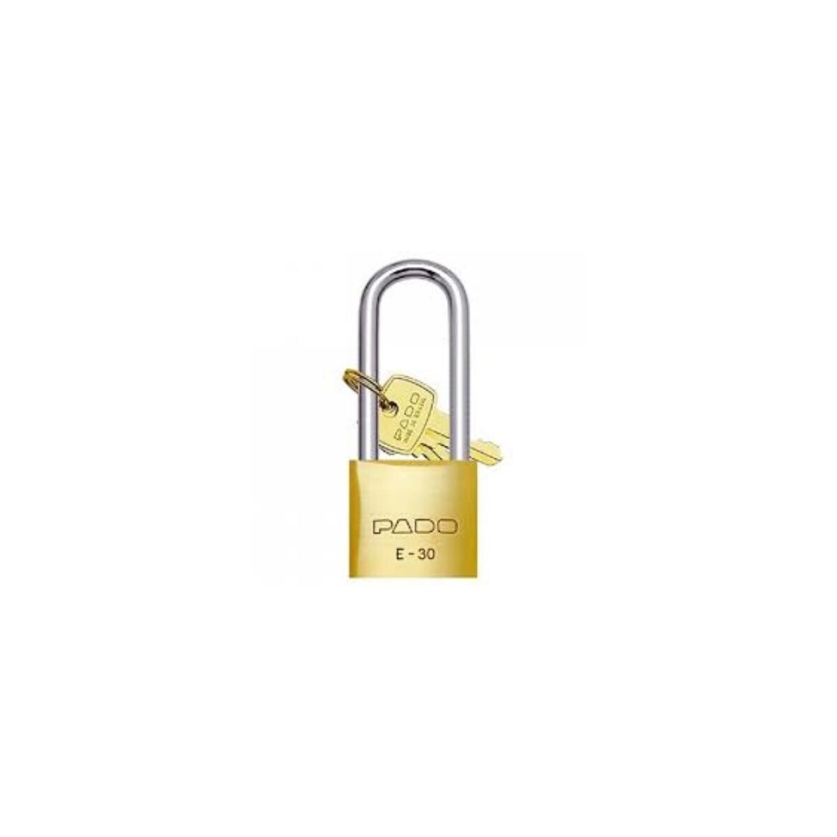 Cadeado Pado 30mm Corpo 75mm Haste Longa - Segurança Reforçada