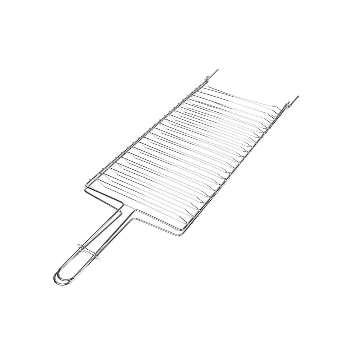 Grelha para Churrasco Mor Super Gril 3 Aço Cromado Durável
