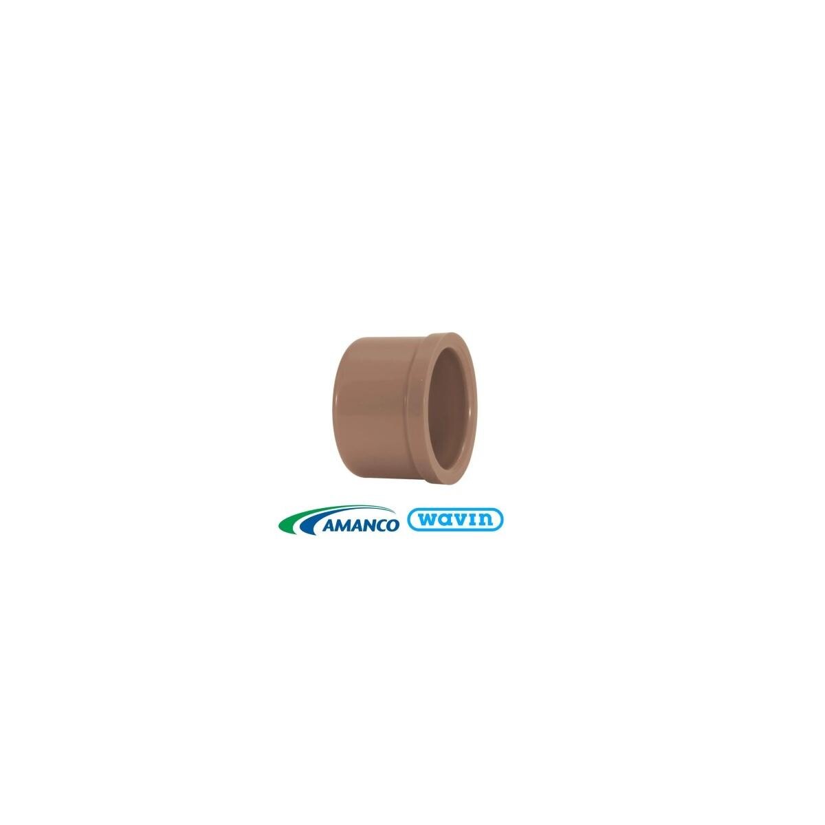 Cap Soldável 25mm Amanco Wavin Pvc para água Fria