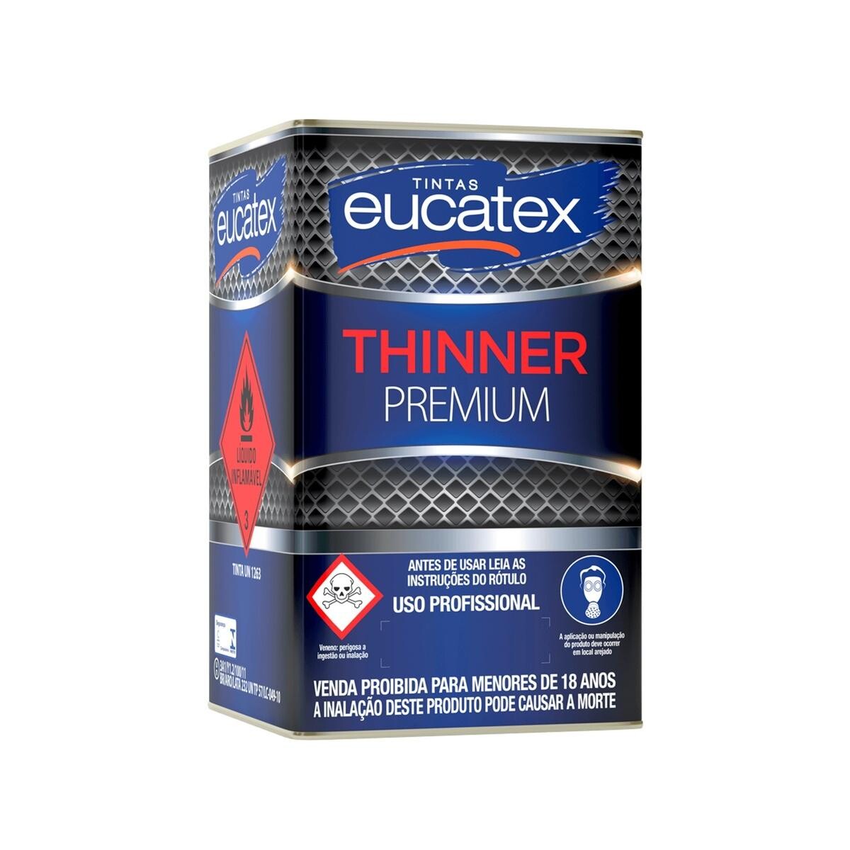 Thinner Eucatex 9800 18l para Diluição e Limpeza Profissional