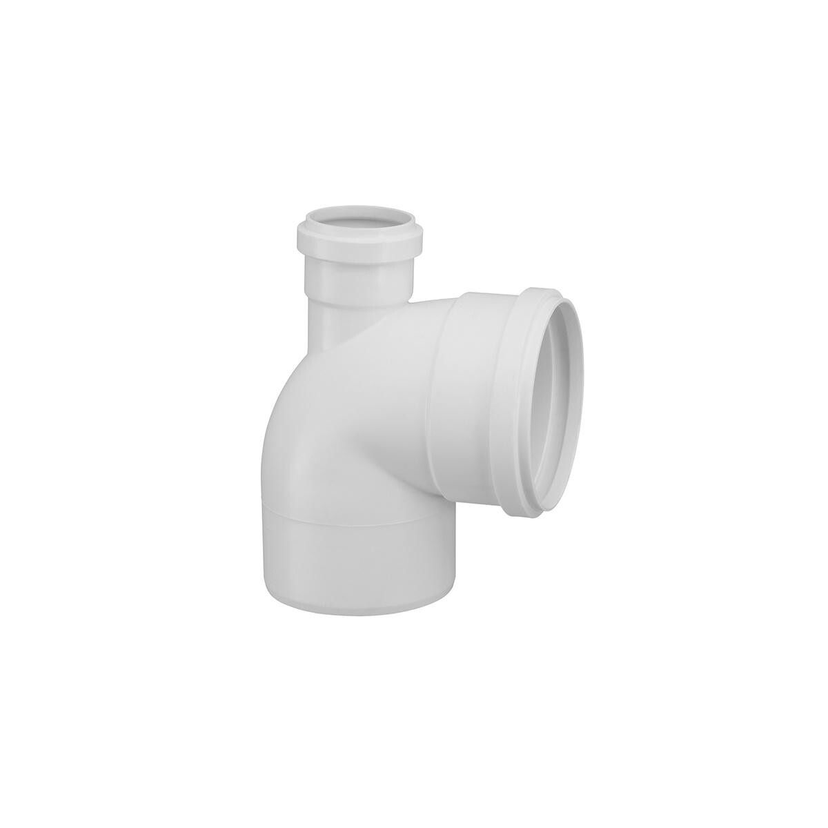 Joelho para Esgoto Amanco 100x50mm 90° com Vista - Durável