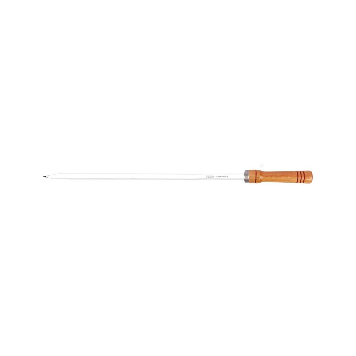 Espeto de Alumínio Simples 90cm Mor 003247 - Leve, Resistente e Durável