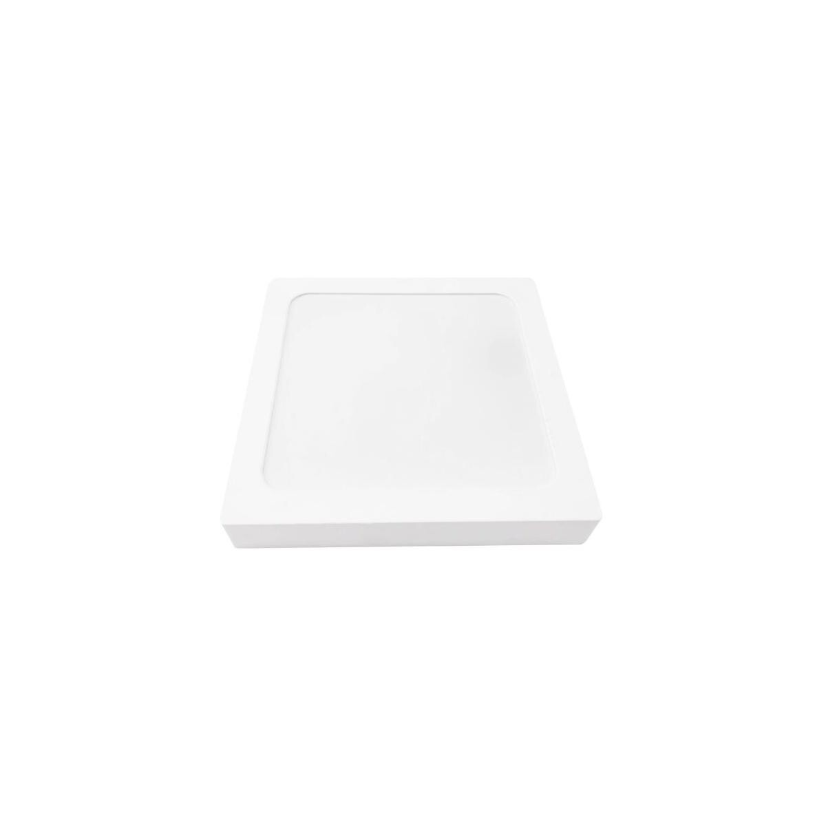 Painel Led Slim 18w 6500k Ourolux Sobrepor Quadrado 218x218mm