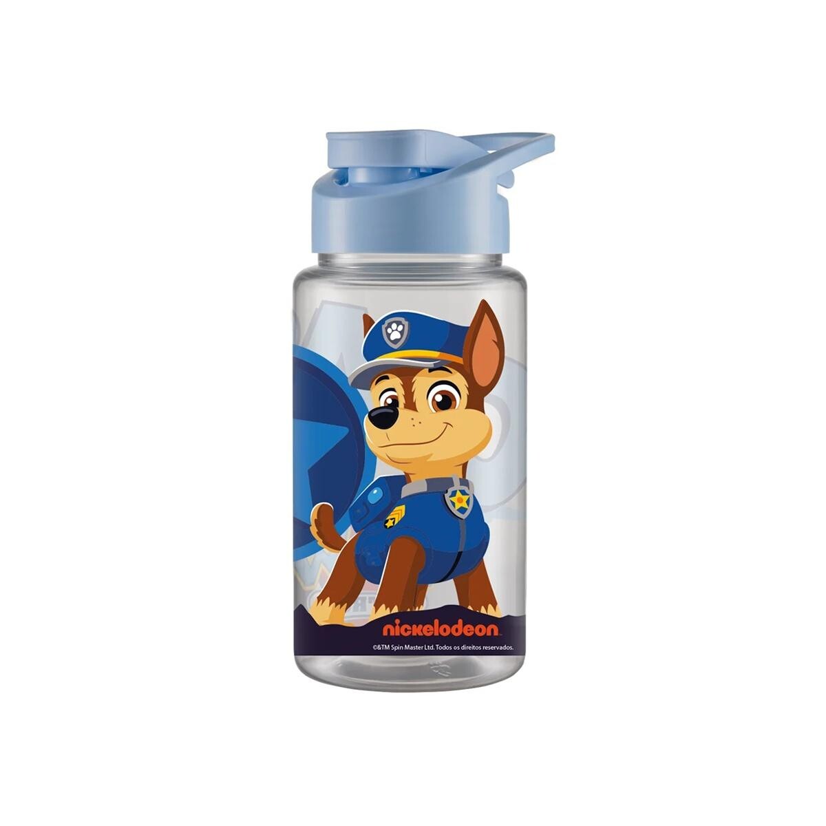 Garrafa Squeeze Infantil Patrulha Canina Chase 500ml