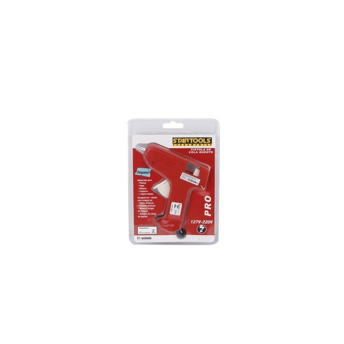 Pistola de Cola Quente Pq Colorido 8w Bivolt Startools
