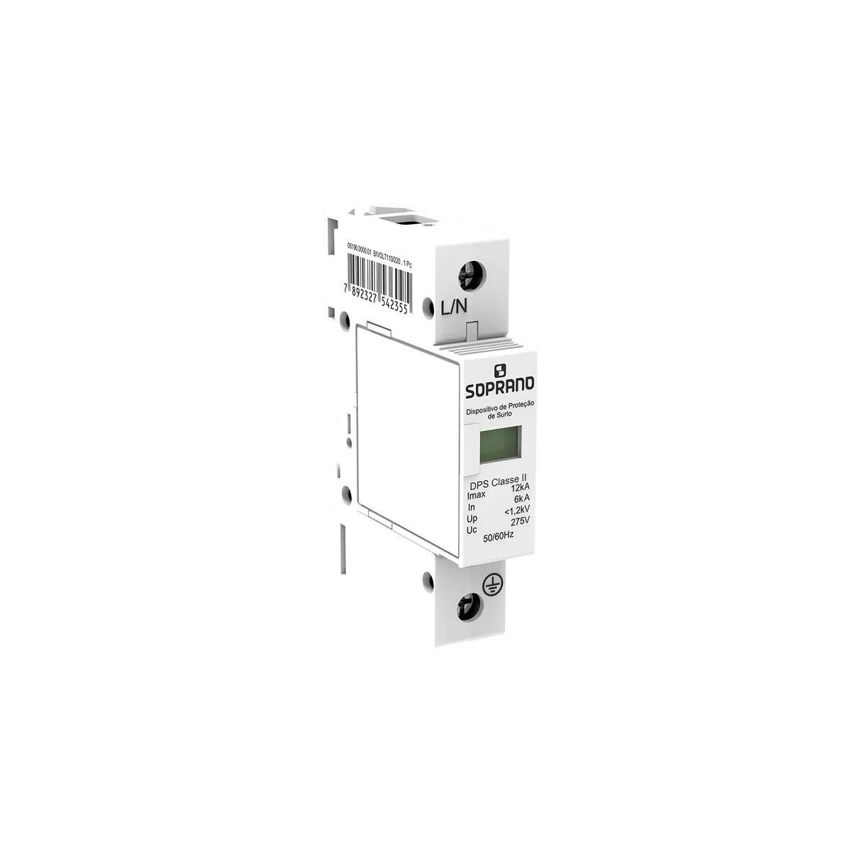 Dispositivo de Proteção Contra Surtos Dps 45ka Classe Ii Soprano