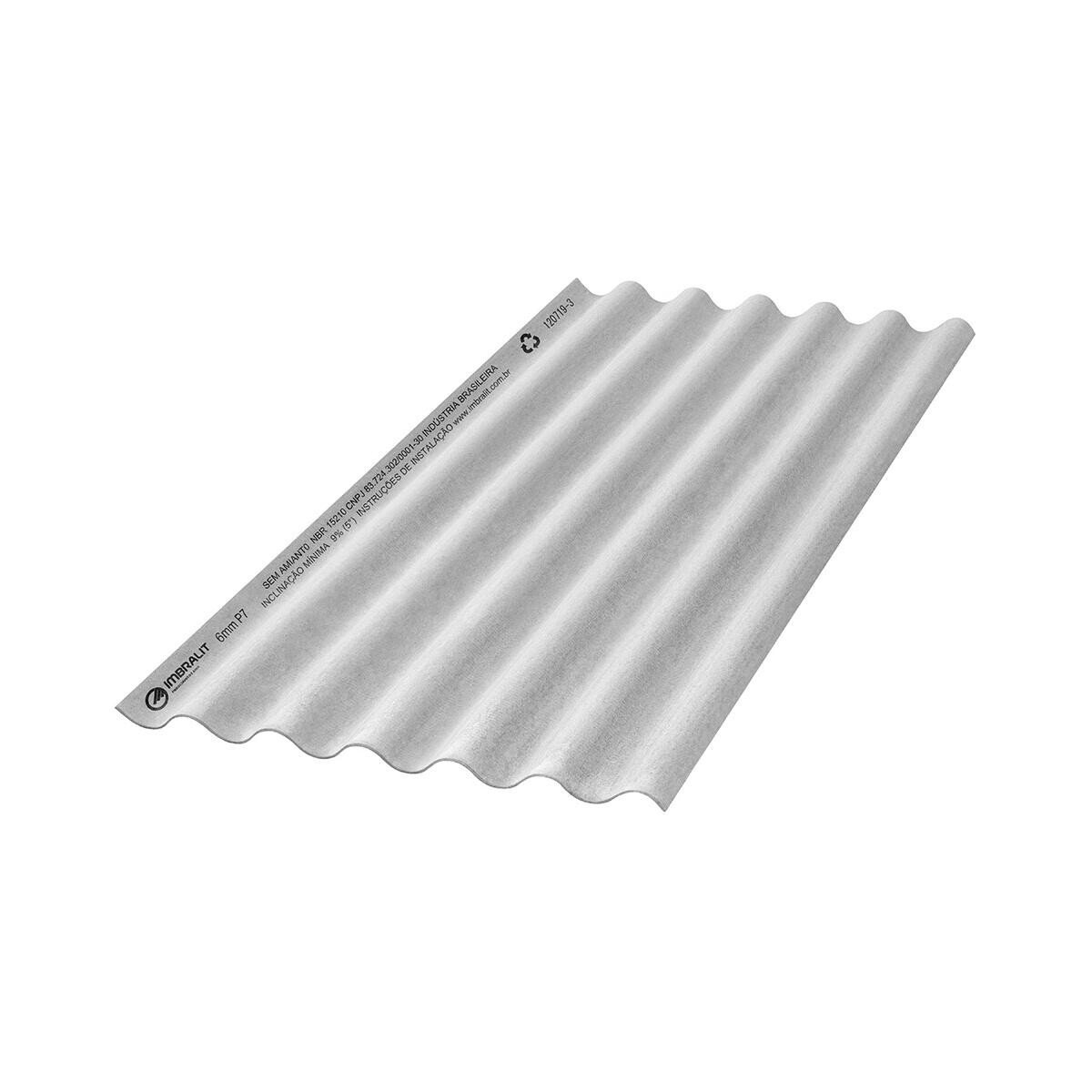 Telha Fibrocimento Imbralit 183x110x6mm | Qualidade Abnt