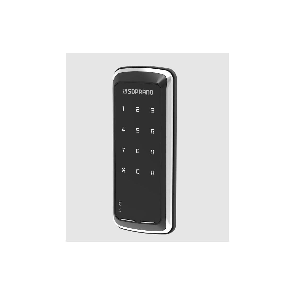 Fechadura Digital Soprano Externa Sobrepor Pré Senha