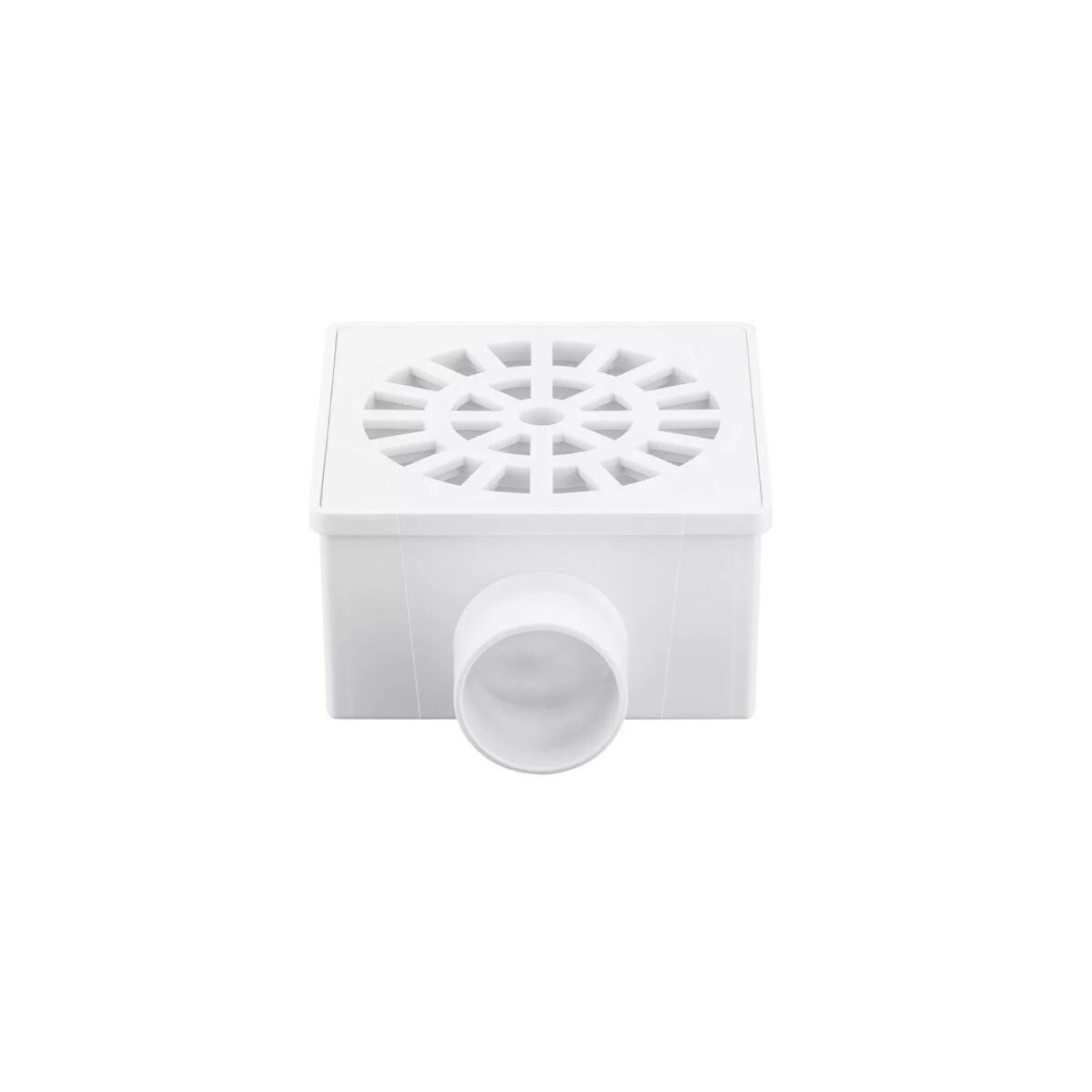 Ralo Sifonado Krona 100x52x40 Quadrado Antiodor