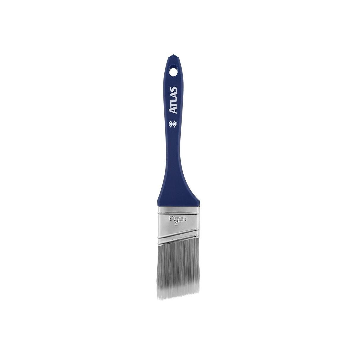 Pincel Angular Atlas Pluma Tek Premium Sintético 2 Polegadas