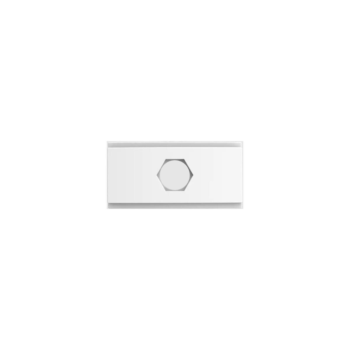 Módulo Cego Soprano Atria com Furo Branco - Instalação Abnt