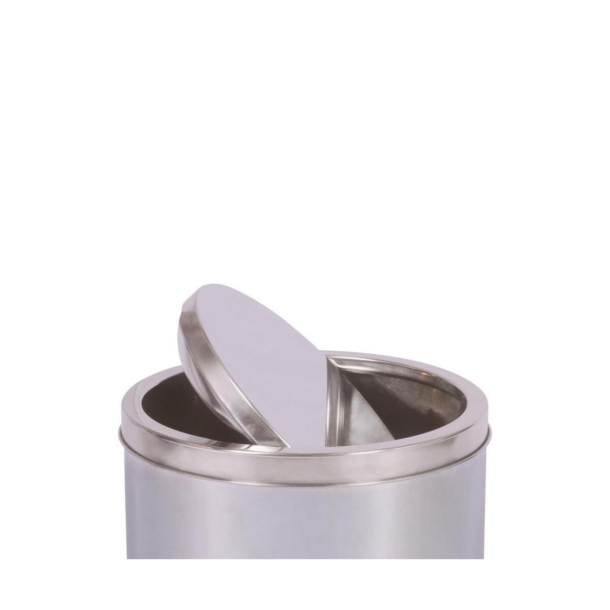 Lixeira Inox Basculante 05l Mor 008361