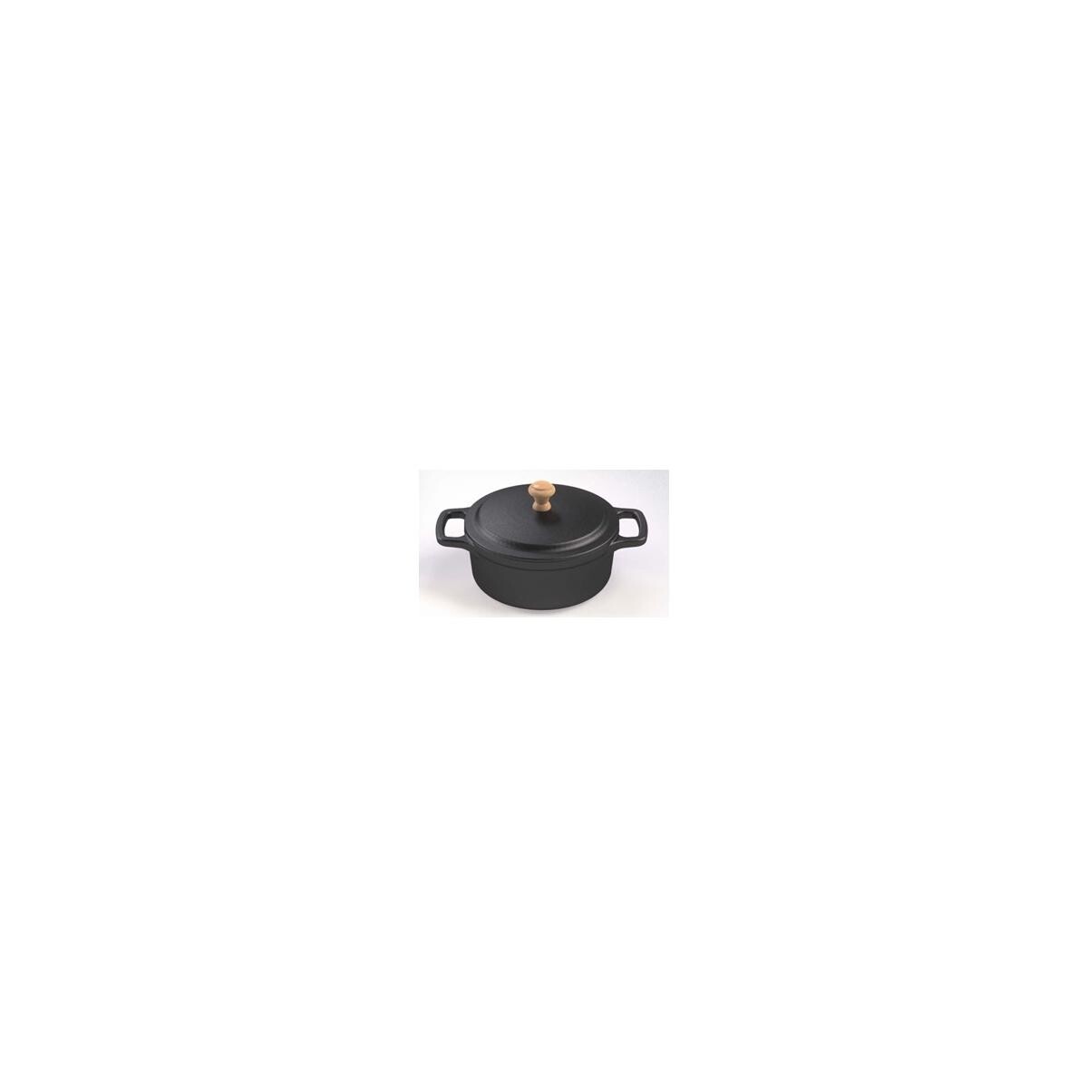 Panela de Ferro Faires Nº018 C/ Tampa 180x70mm - Alta Durabilidade