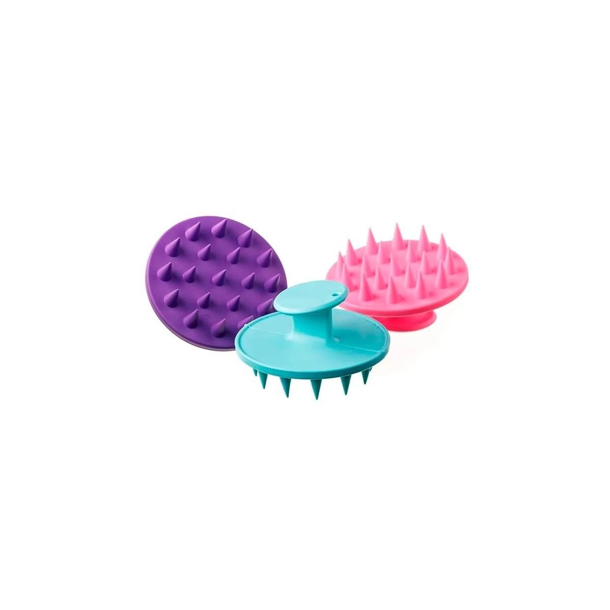 Escova Shampoo Escobel Massageadora Silicone Anatômica