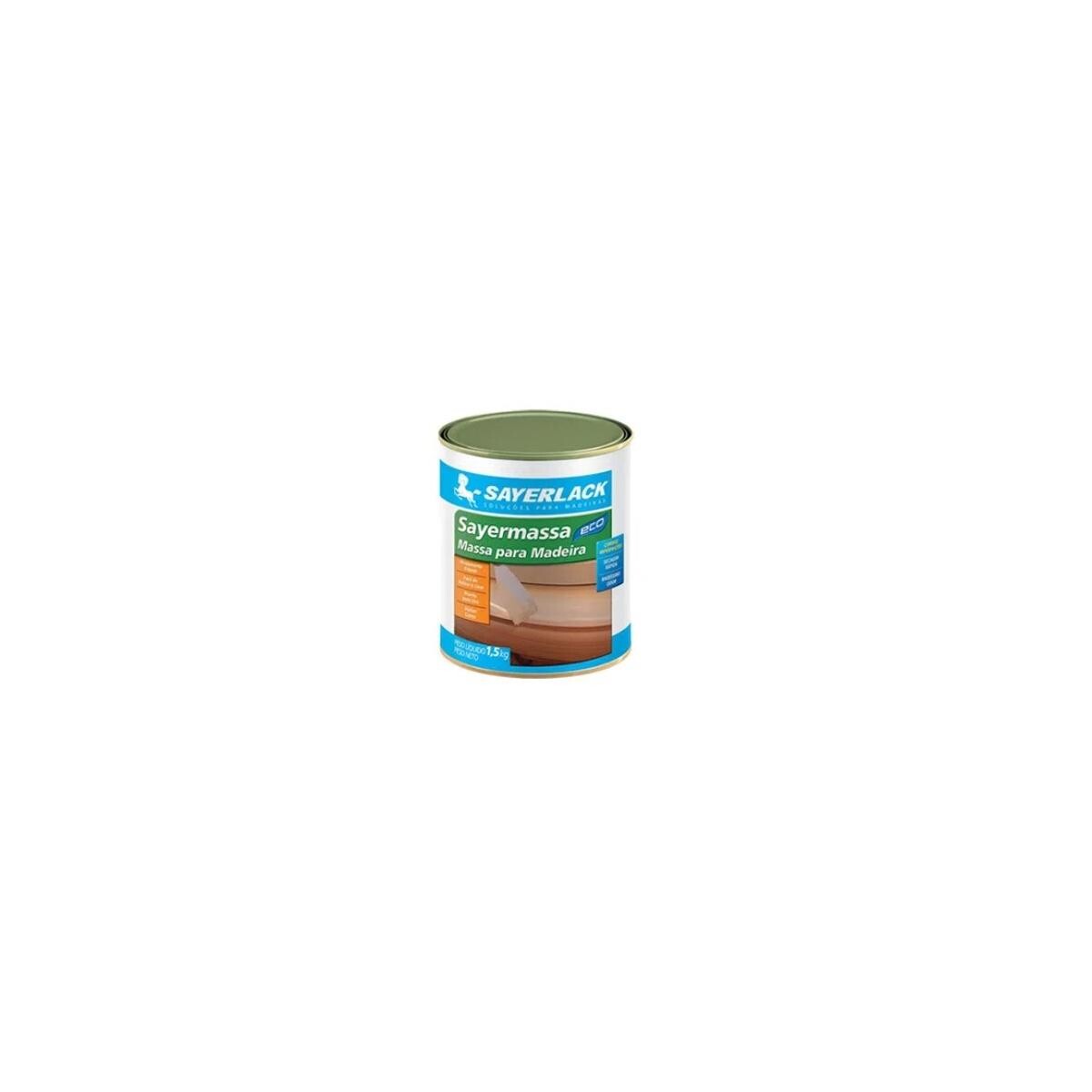Massa para Madeira Sayerlack 1,5kg Eucalipto Yl.1424.828bqt
