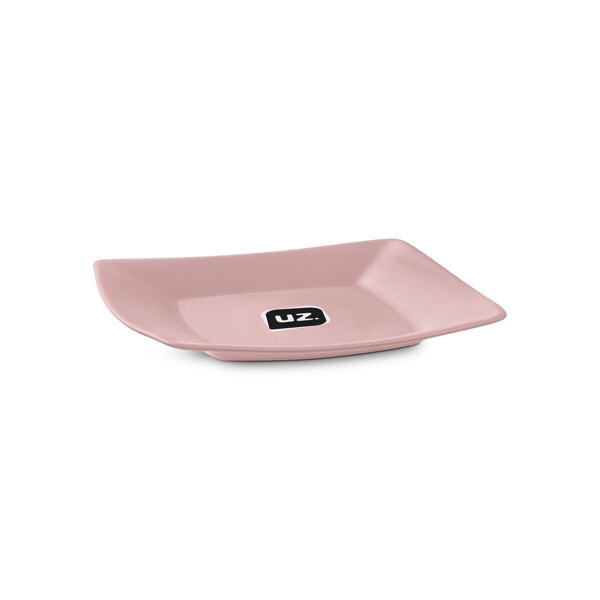 Prato para Lanche Uz Rosa Tamanho P - Resistência e Praticidade