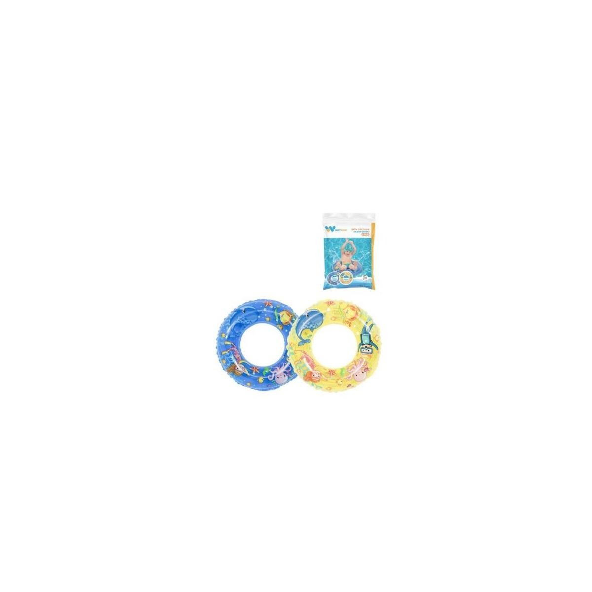 Boia Circular Ocean World 60cm Piscina Inflável Resistente