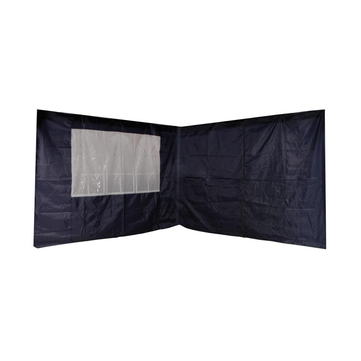 Conjunto Parede para Gazebo Oxford Azul 3m X 3m Mor