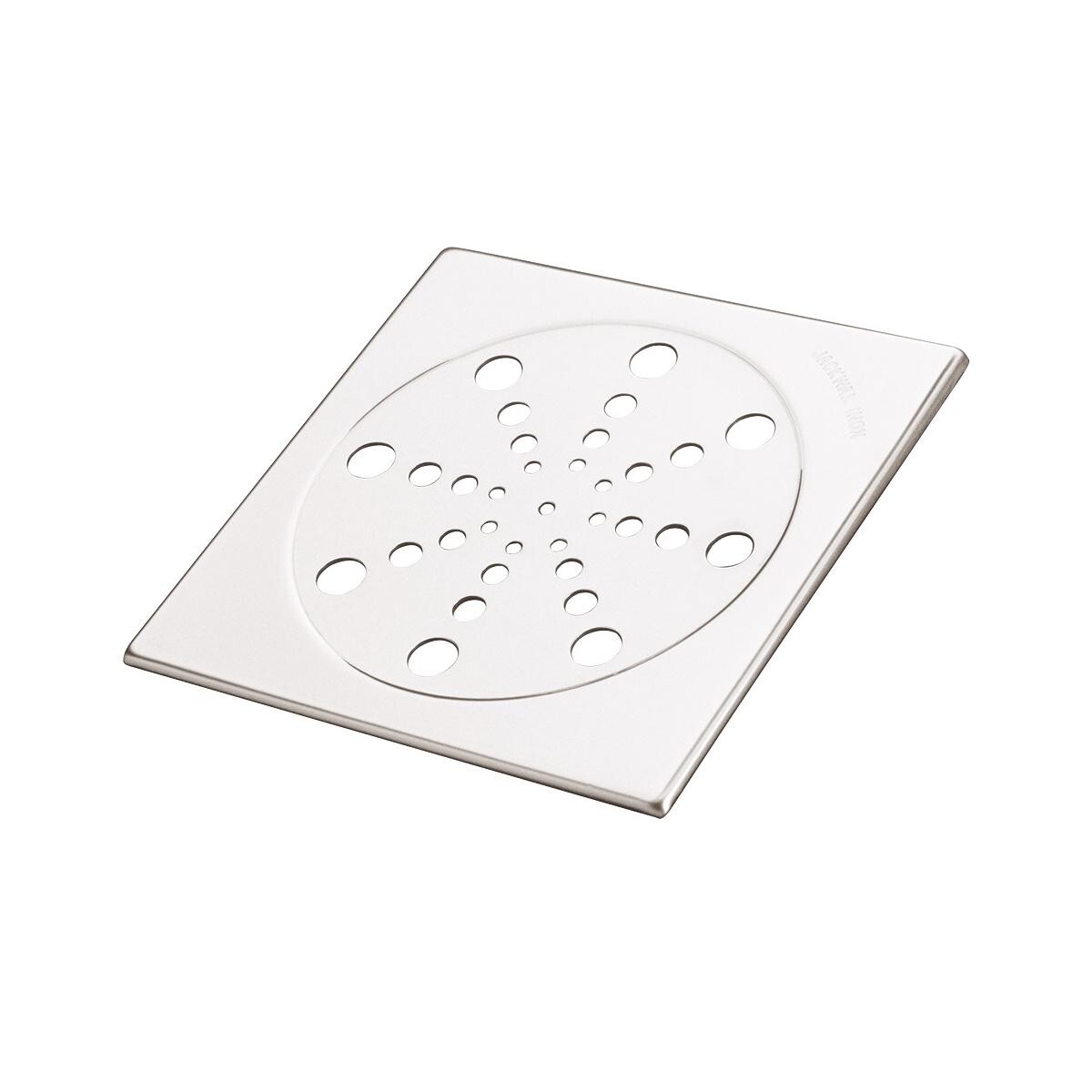 Grelha Ralo Quadrada Inox 100mm Jackwal - Alta Resistência