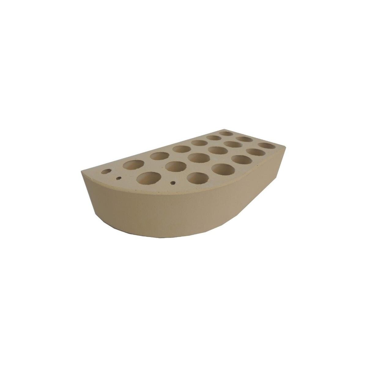 Tijolo Palha de Canto Branco 11,5x5,3x24cm - Alta Durabilidade