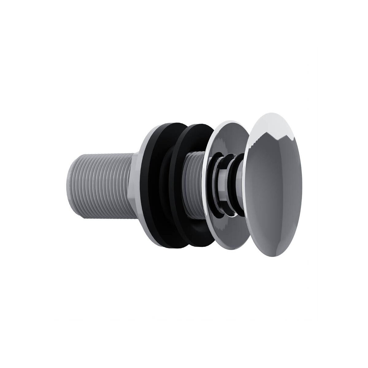 Válvula de Click Blukit Tampa Inox para Lavatório Aba 61mm
