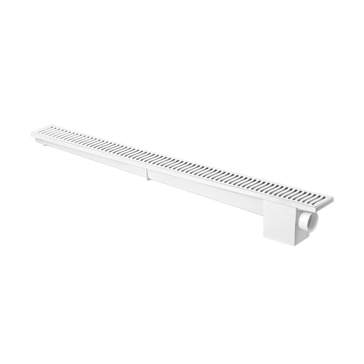 Ralo Linear 70cm Herc - Pvc, Alta Vazão