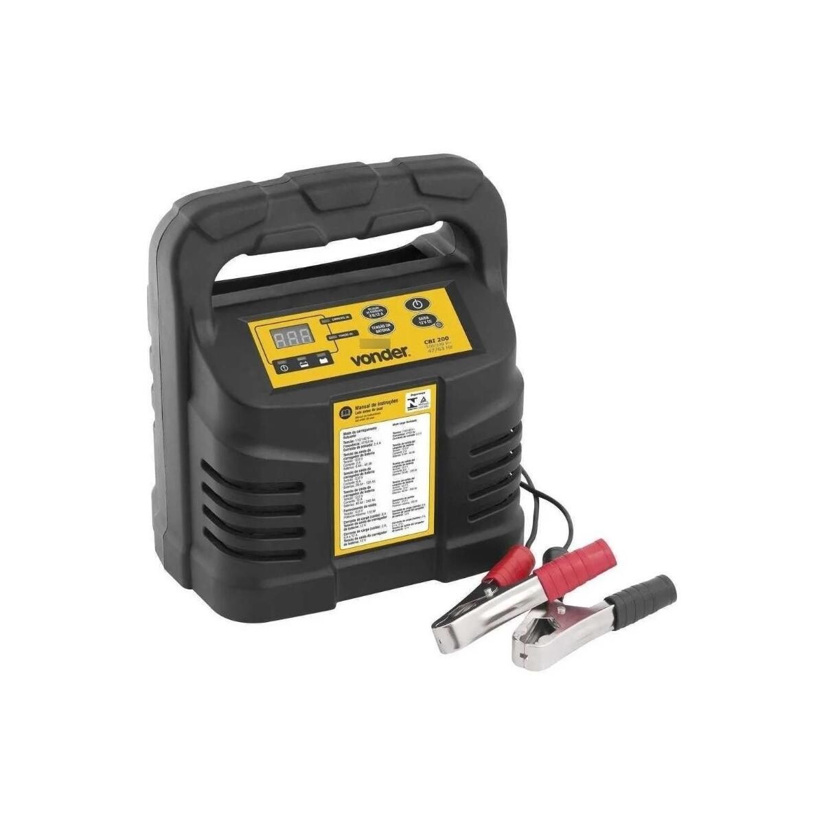 Carregador Bateria Vonder Cib 200 220v Profissional