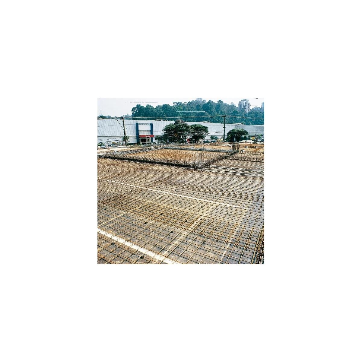 Malha de Ferro Painel 3x2m Eq061 15x15cm Fio 3,4mm - Reforço Estrutural