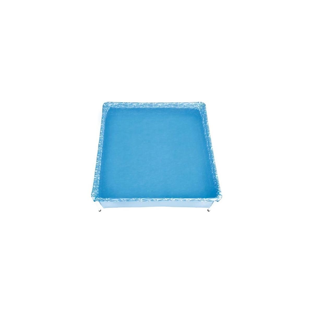 Piscina Mor 400 Litros Retangular Compacta Infantil Azul
