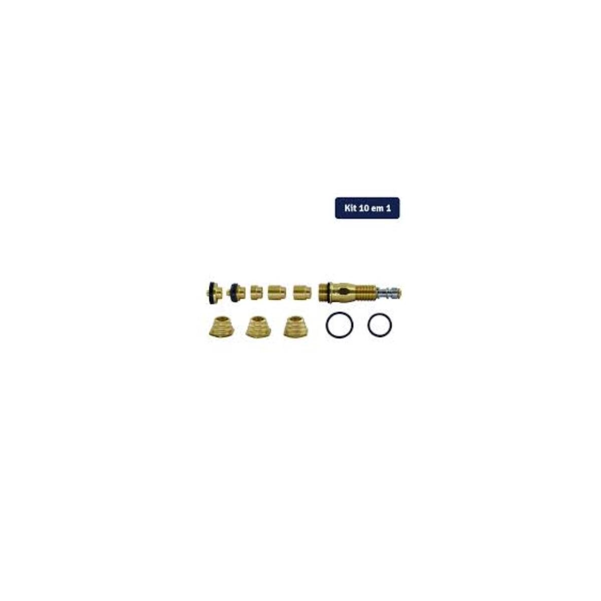Kit Reparo para Registro de Pressão 10 em 1 Roco