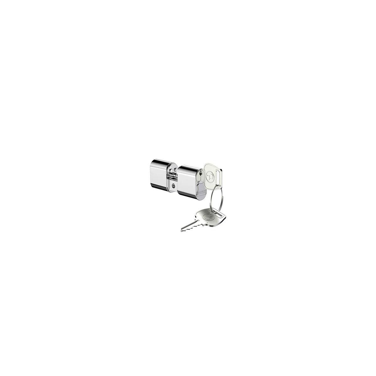 Cilindro de Segurança Stam Soprano Perfil Yale 60mm Zamac/zamac 2 Chaves