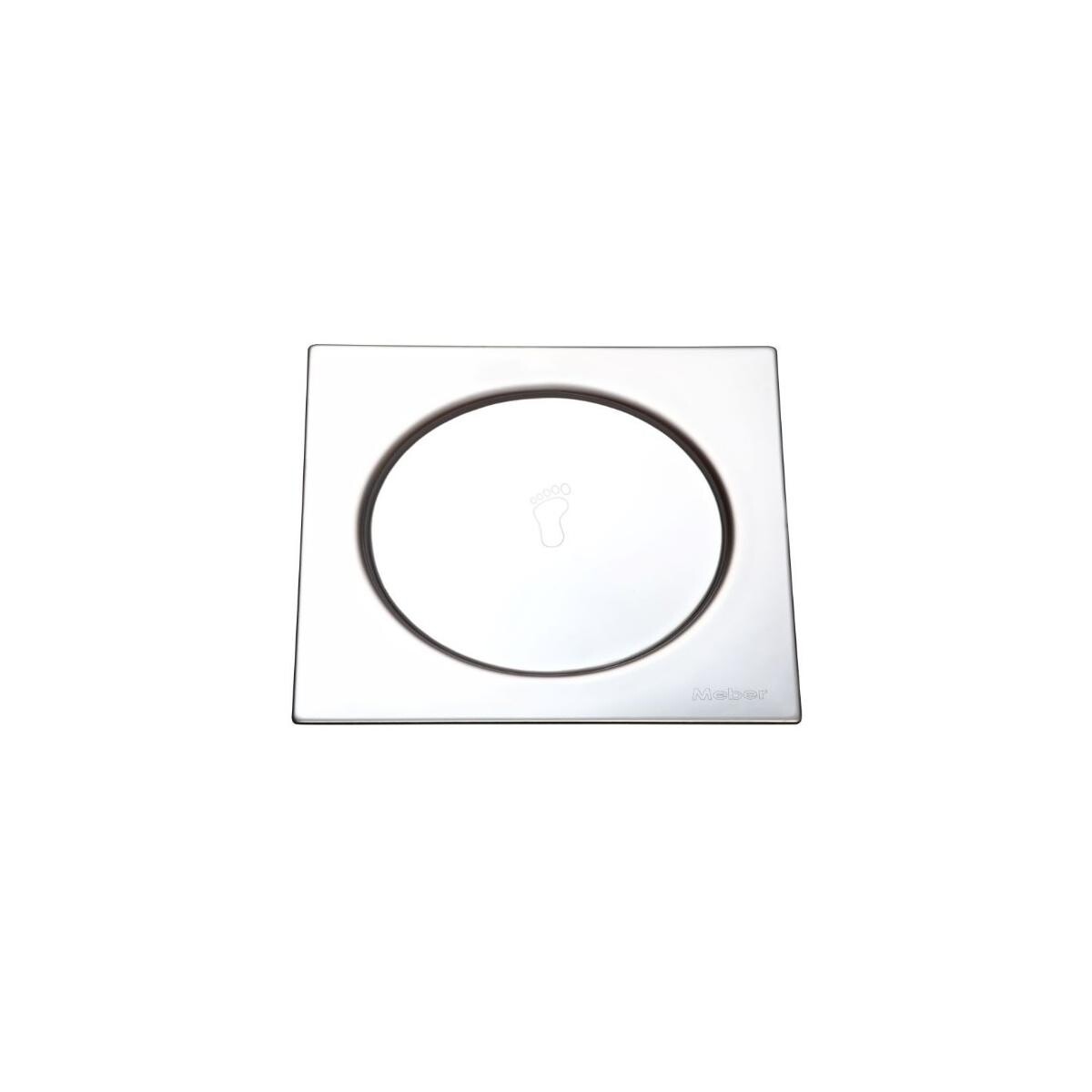 Grelha Inox Quadrada 10x10 Pressão 304 Meber