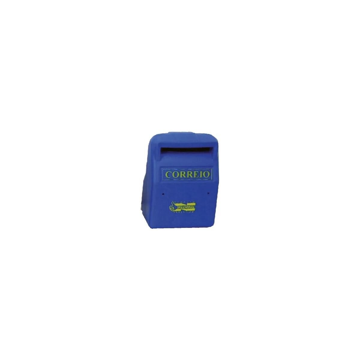 Caixa Correio Pvc Azul Nacional
