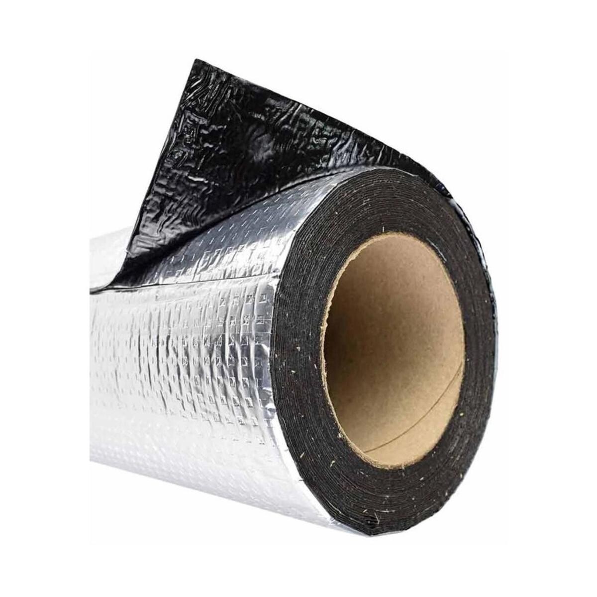 Manta Asfáltica Aluminizada 05cm Plastiband para Vedação