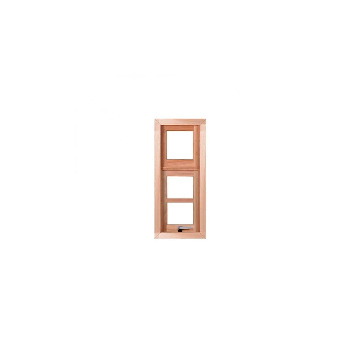 Janela Maxi-ar Esel Ve911 30x100cm - 1 Fixo 1 Móvel