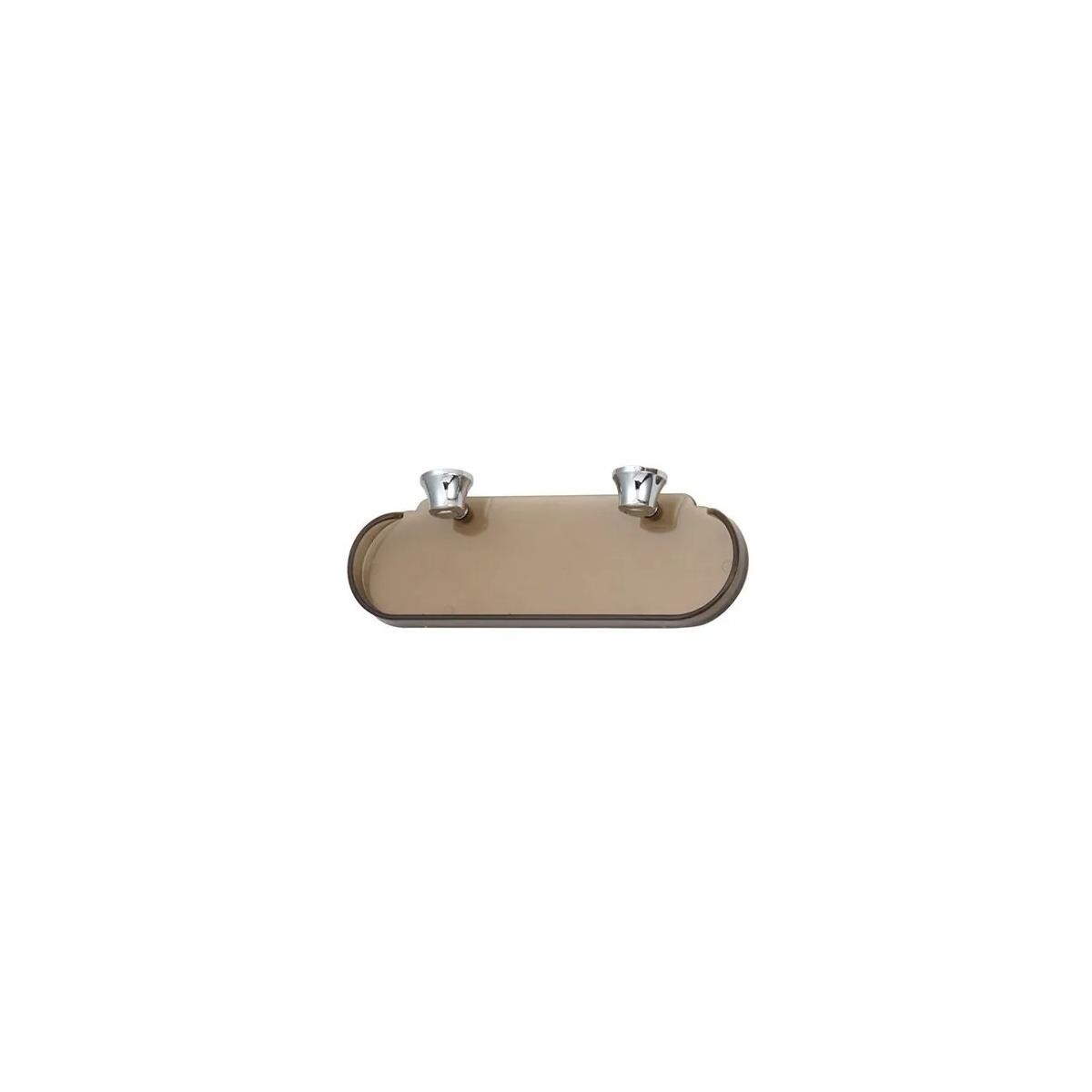 Porta Shampoo Fume Bello Bagno Vidro Temperado para Banheiro