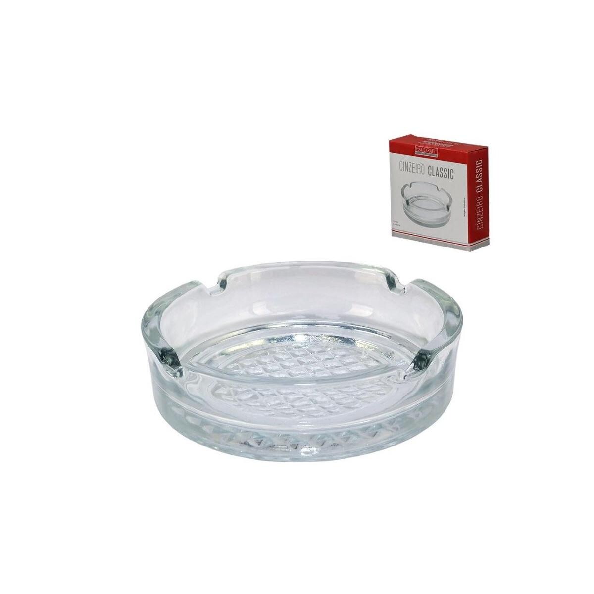 Cinzeiro Classic 10,5cm Redondo de Metal para Ambientes