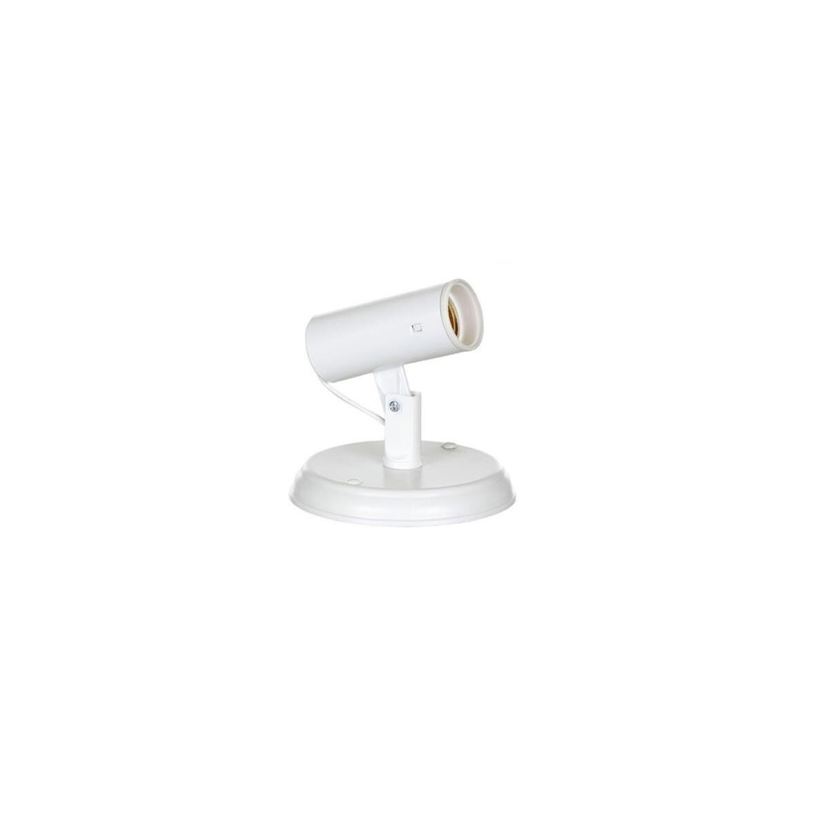 Kit 2 Spots Popy Liso Plástico Parede Teto Articulado E27