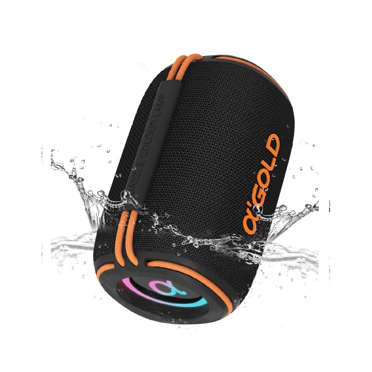 Caixa de Som Bluetooth A'gold Sm-33 Portátil com Rádio Fm