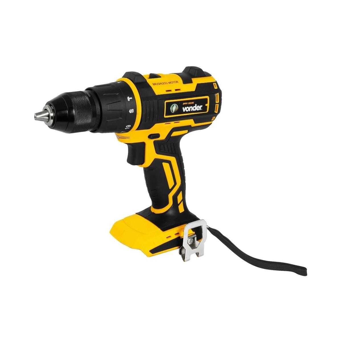 Vonder Parafusadeira Furadeira de Impacto 18v Ipfv1819i 1/2" - Corpo (sem Bateria e Carregador)