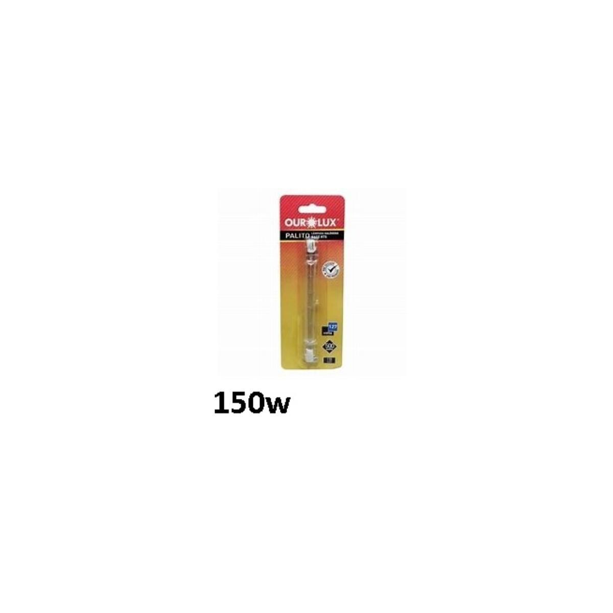 Lâmpada Halógena Palito 150w Ourolux - Alta Durabilidade