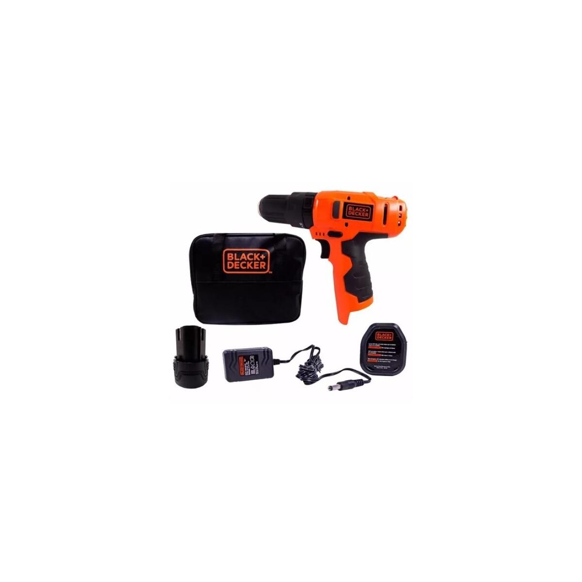 Parafusad/furad Bat 12v Hp12-br Black Decker