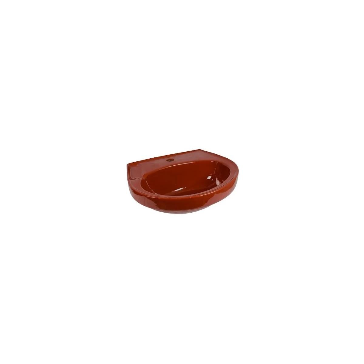 Lavatório de Louça Logasa/parati Ocre para Banheiro - Durabilidade Abnt