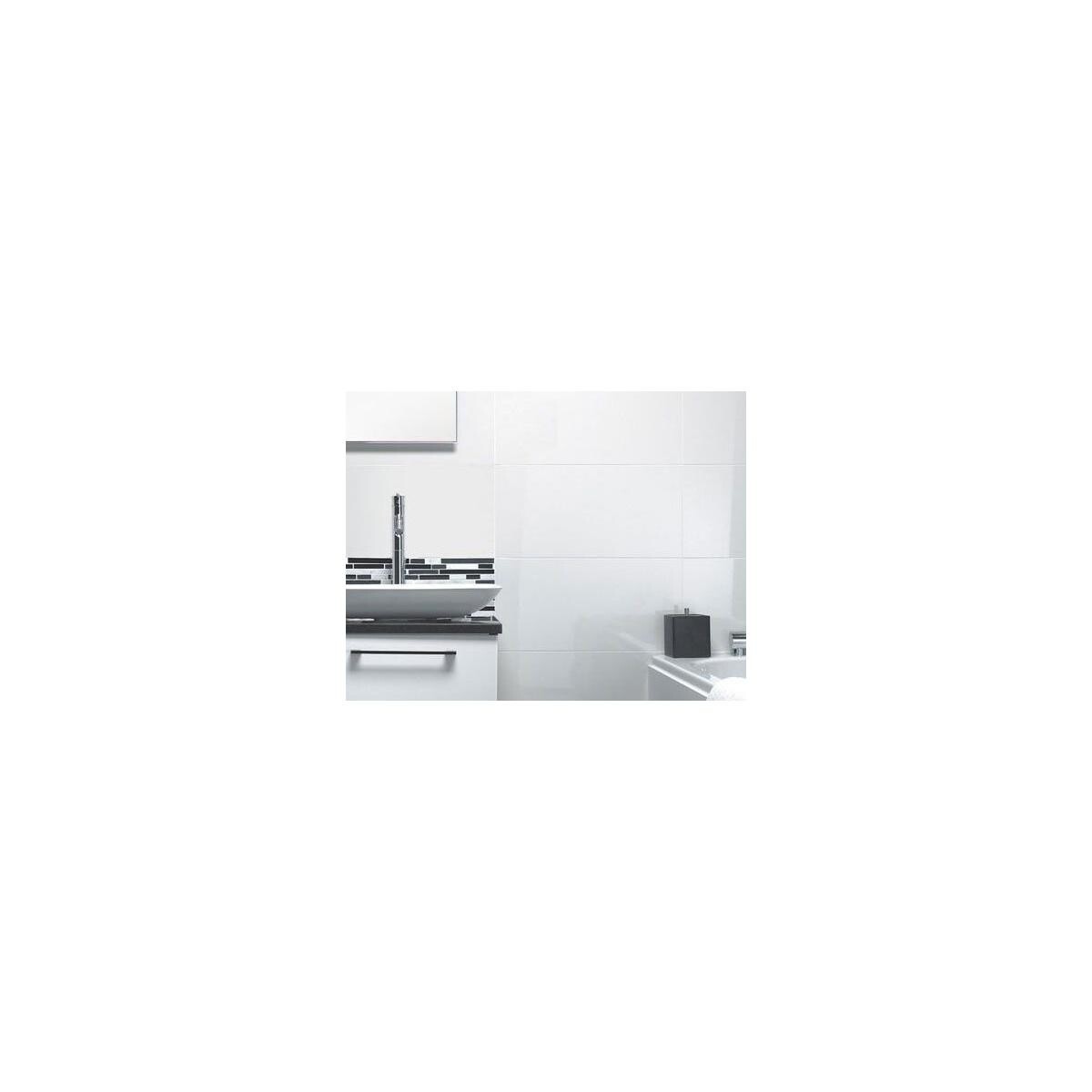 Piso Angelgres 30x59 Rt White Frost Plus Acetinado