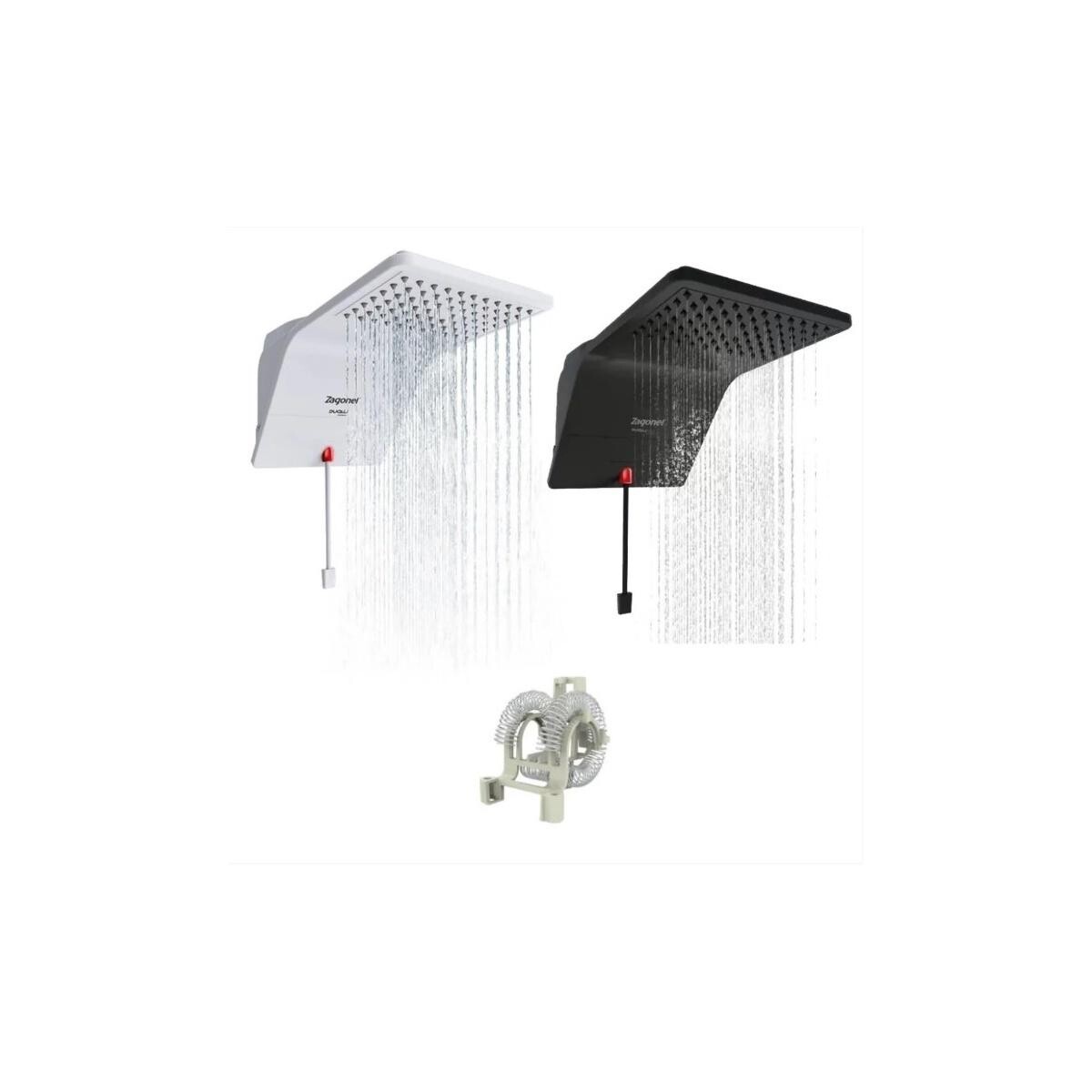 Ducha Elétrica Zagonel Resist Ducale 7500w - Potência e Durabilidade