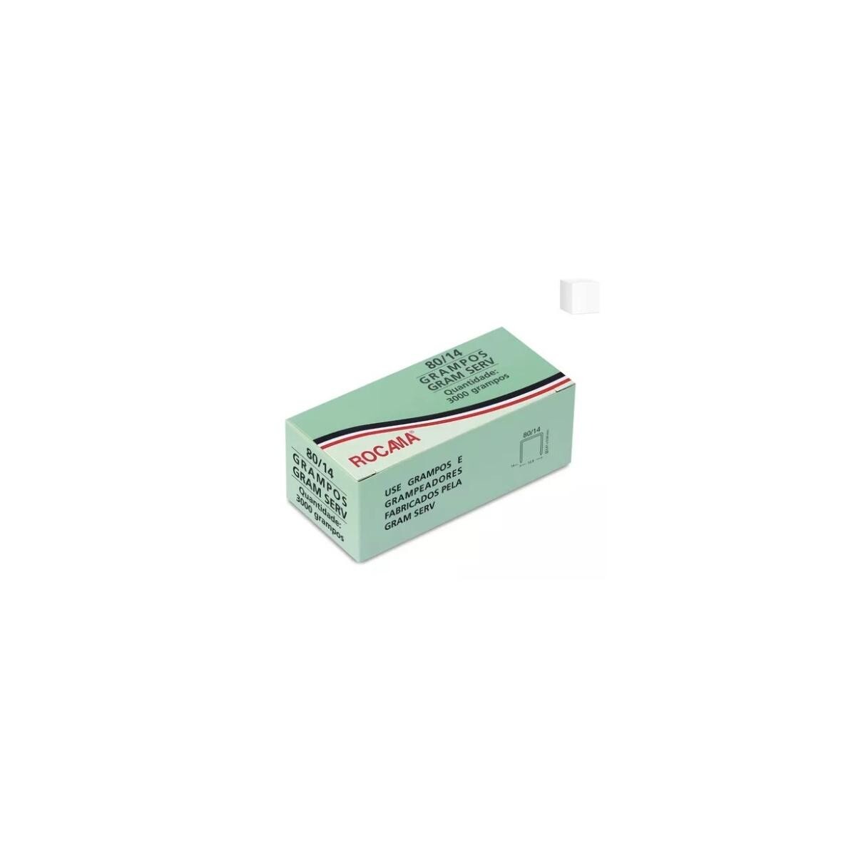 Grampo 80/14 Rocama para Grampeadores Profissionais 14mm