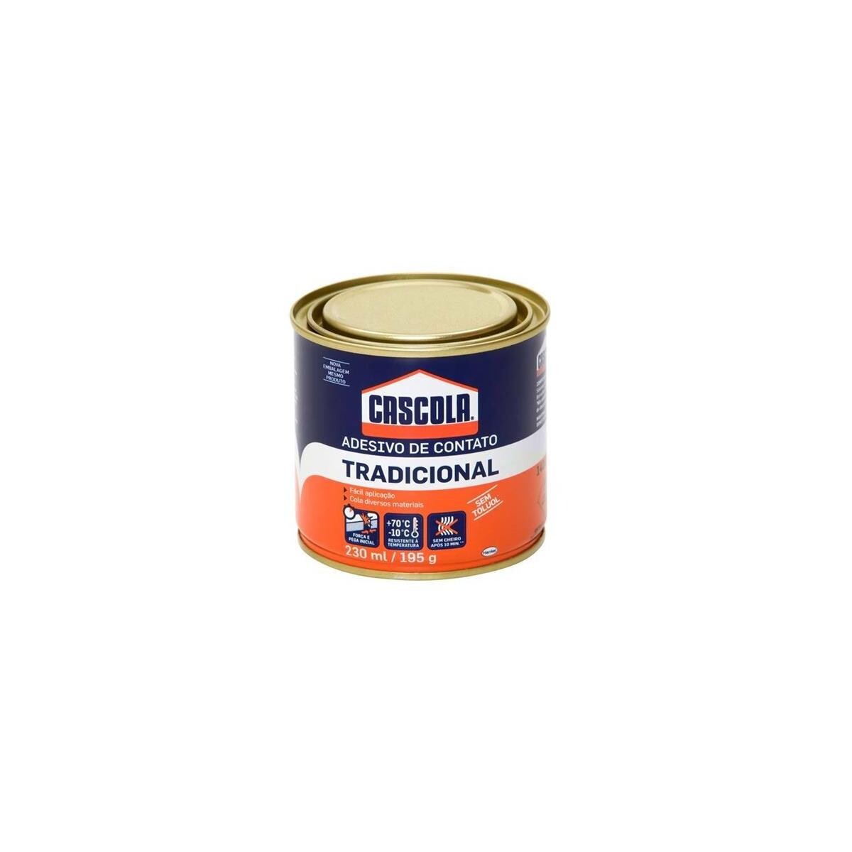 Adesivo de Contato Cascola Tradicional Henkel 195g Alta Performance