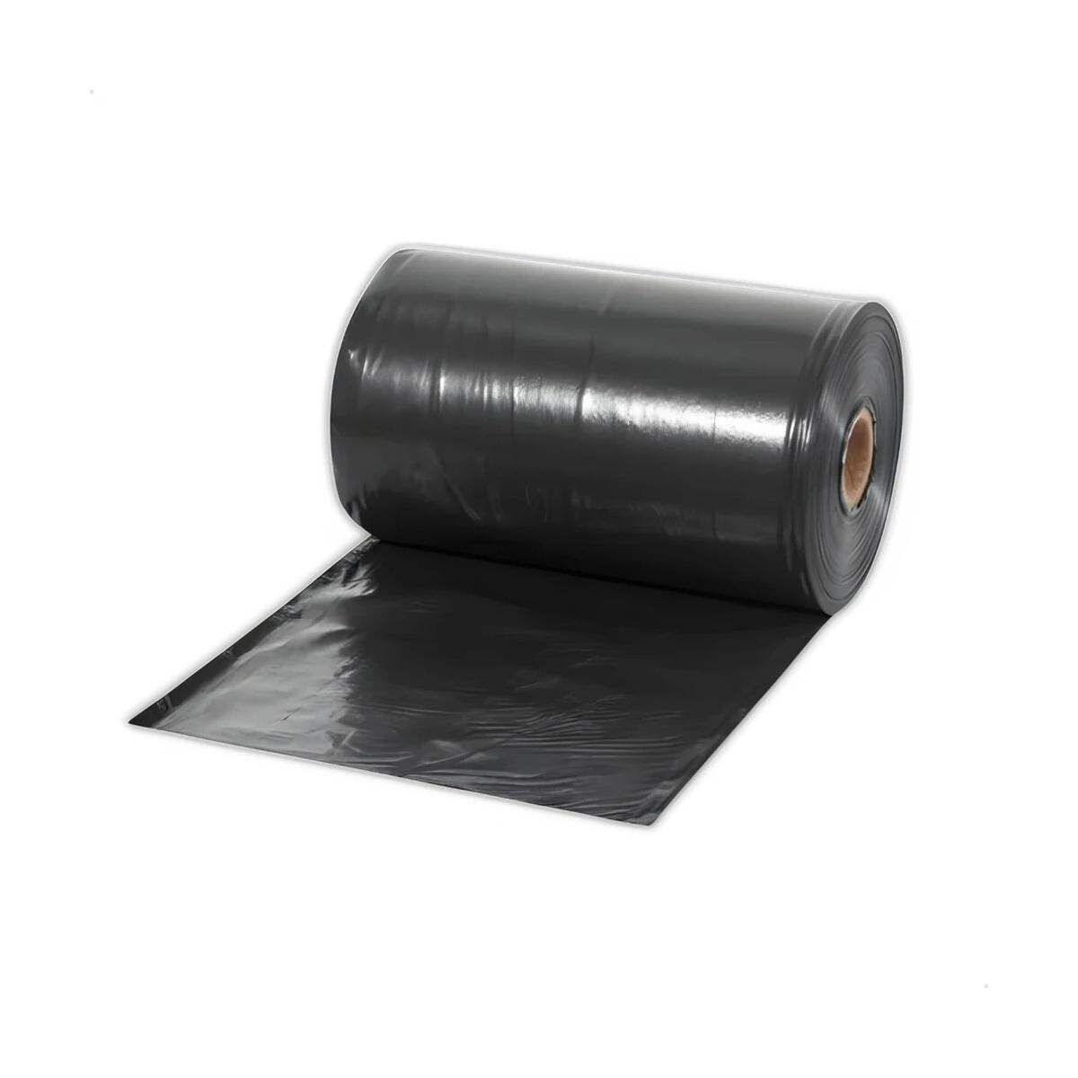 Lona Plástica Preta Grossa 6m X 100m Rolo 45kg para Construção