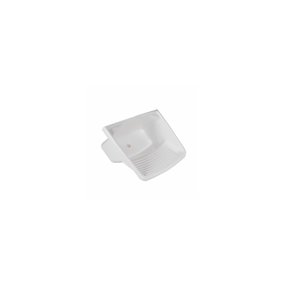 Tanque Pvc 24l Metasul Branco para Lavanderia e área de Serviço