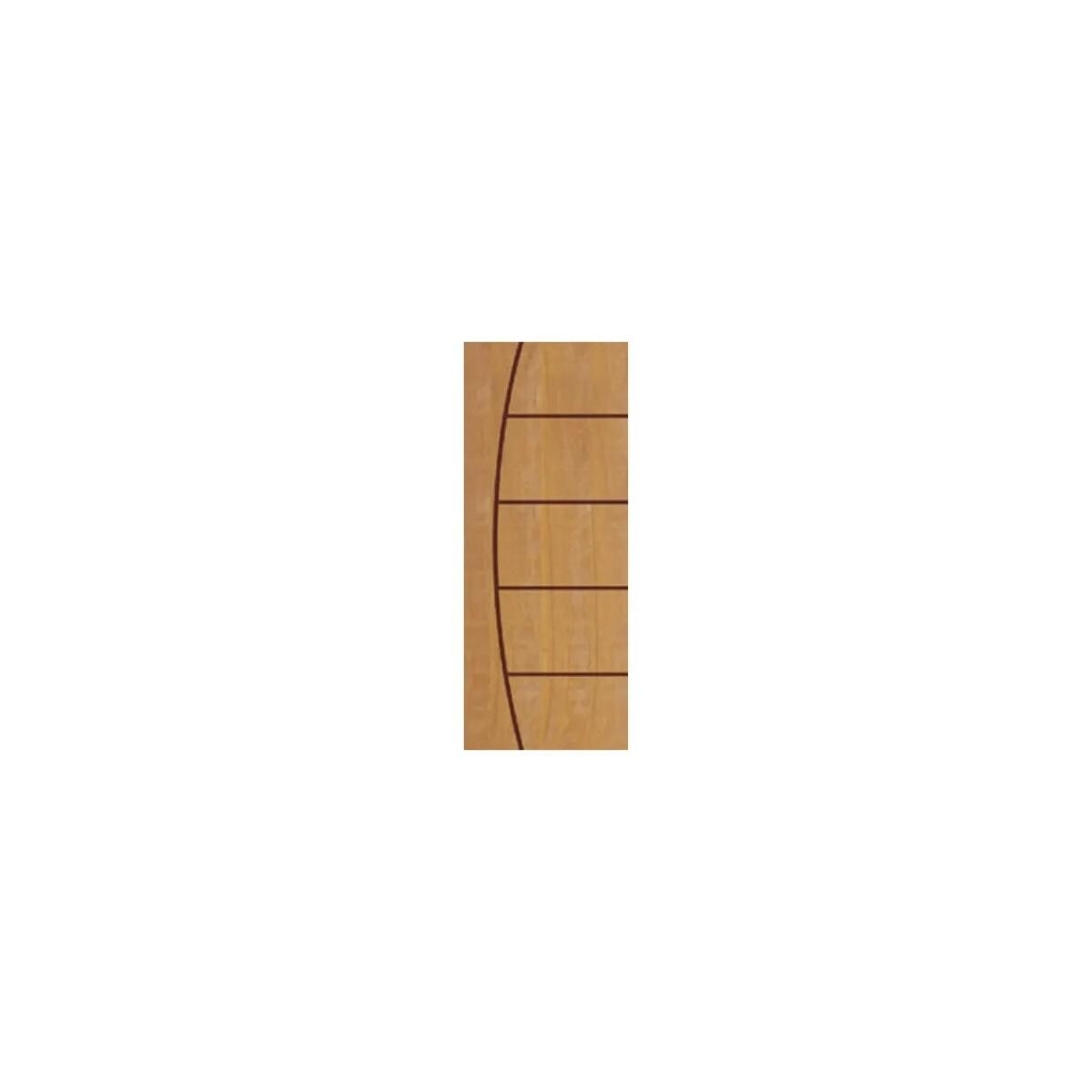 Kit Porta Interna Angelim Frizada Sem Marco 60x213cm